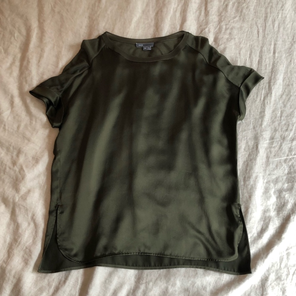 Vince silk tee